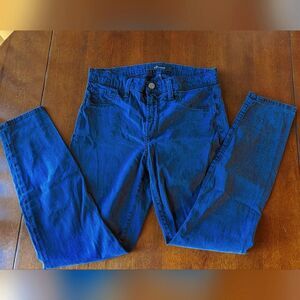 J Brand Tapered Leg Matte finish Capri - Black - Size 27